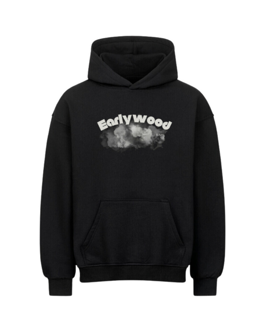 Roots Cloud Print Heavy Hoodie